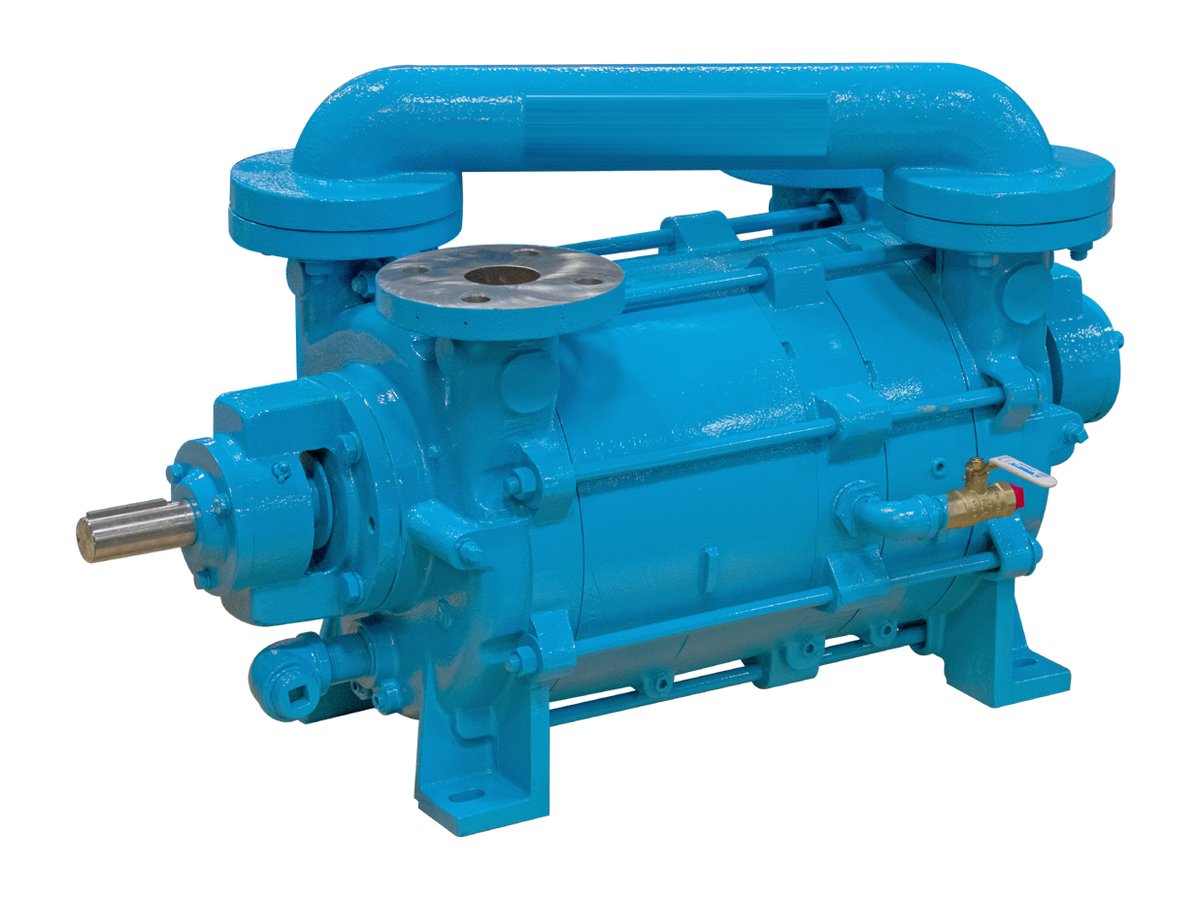 Two-stage liquid ring vacuum pump, 235 acfm, 25 hp (PRP-LR2-400)