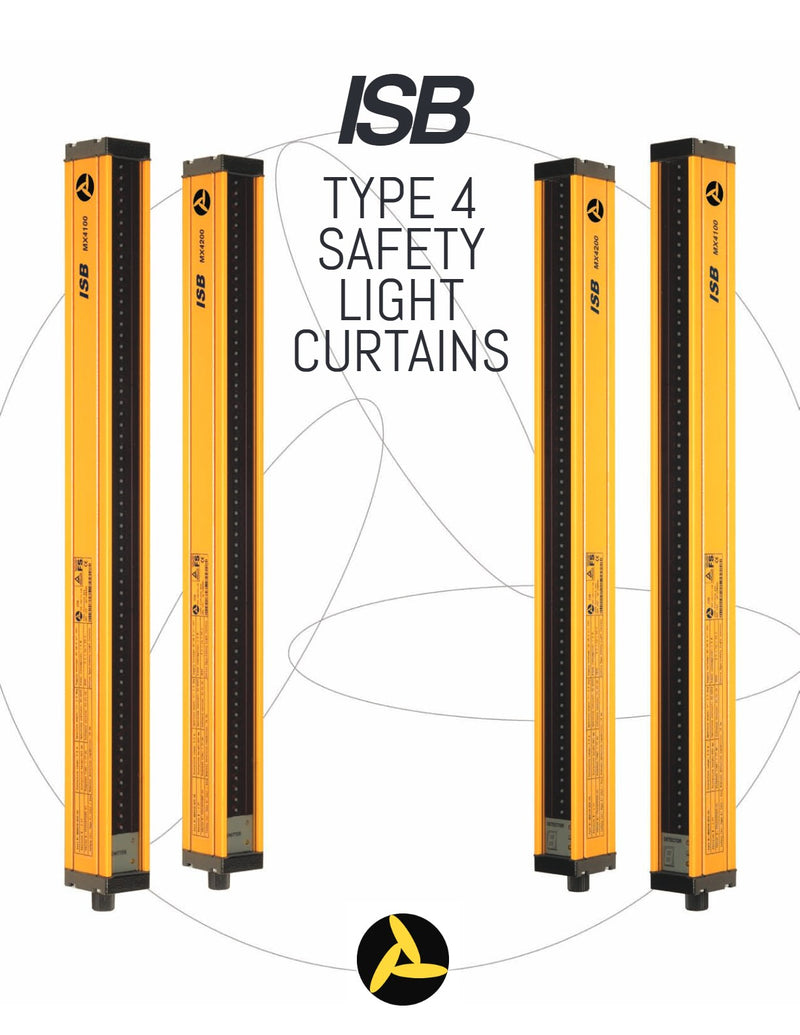 ISB MX4000 Type 4 safety light curtains