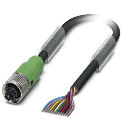 MX4100 detector cable, M12 8 pin
