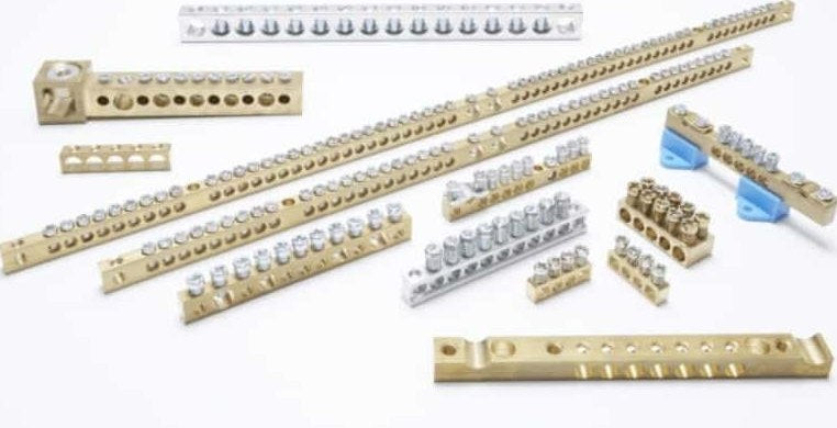 Brass terminal and neutral bars